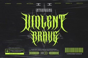 Harnessing the Power of Violent Brave Fonts in Design