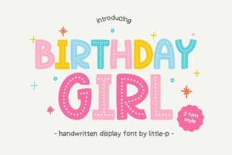 Best Birthday Girl Fonts for Creative Projects