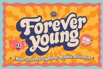 Forever Young Font: Vintage Typography for Modern Projects