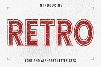 Retro Font Styles for Creative Digital Projects