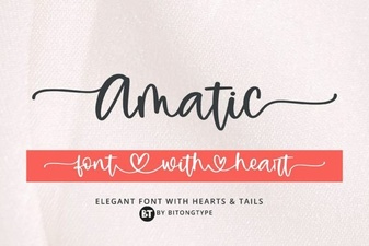 Amatic Font Design: Creative Projects & Tips