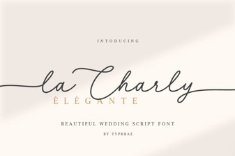 La Charly Font: Design with Playful Elegance