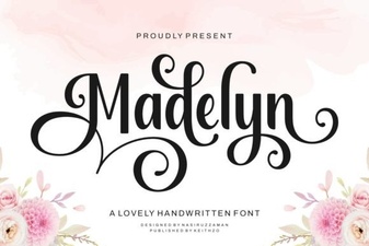 The Madelyn Font: a Design Guide