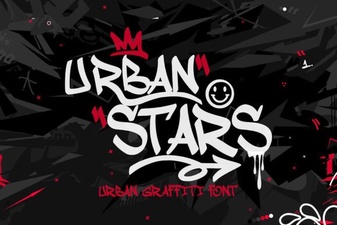 Urban Stars Font for Creative Web Projects